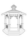 Drawing of a nice little bandstand